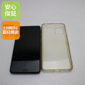 シャープ(SHARP)のSIMフリー SH-M15 AQUOS sense4 ブラック M222(スマートフォン本体)