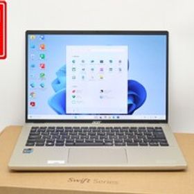 超美品 2.8K 有機EL 14型 acer Swift Go SFG14-71 Windows11 14コア 第13世代 i7-13700H 16GB NVMe 512GB-SSD カメラ Wi-Fi 6E 管:1811j