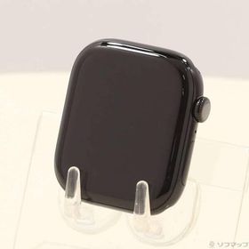 〔中古〕Apple(アップル) 〔展示品〕 Apple Watch Series 10 GPS 46mm ジェットブラックアルミニウムケース バンド無し〔377-ud〕