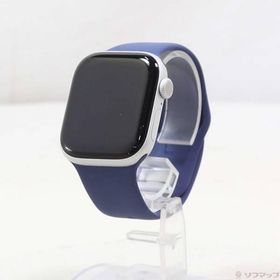 〔中古〕Apple(アップル) Apple Watch Series 10 GPS 42mm シルバーアルミニウムケース デニムスポーツバンド〔297-ud〕