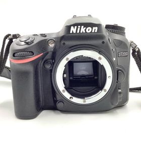 【全額返金保証】【最速発送】Nikon デジタル一眼 D7200 ボディ ブラック 美品 動作確認済