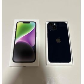 アイフォーン(iPhone)のiPhone14 ミッドナイト 128g(スマートフォン本体)