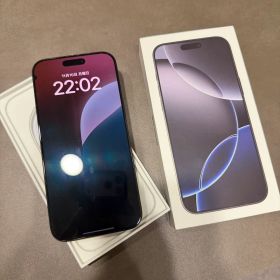 iPhone16promax 1TB ブラック