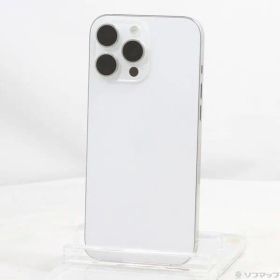 〔中古品〕 iPhone16 Pro Max 256GB ホワイトチタニウム MYWH3J／A SIMフリー【344】