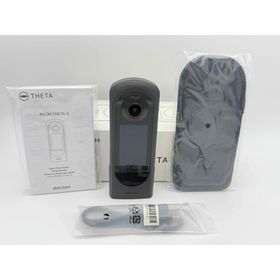リコー(RICOH)の【極上美品】RICOH THETA X リコー シータ メタリックグレー(コンパクトデジタルカメラ)