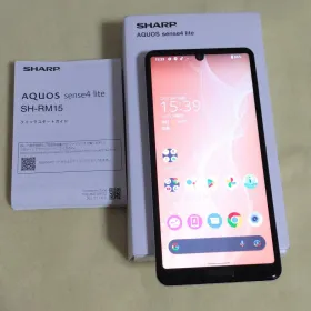 AQUOS sense4 lite SH-RM15 シルバー 本体
