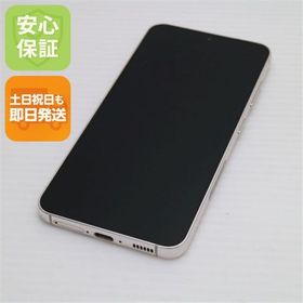 安心保証 美品 SC-51D Galaxy S23 クリーム