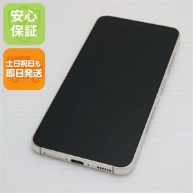 安心保証 美品 SC-51D Galaxy S23 クリーム
