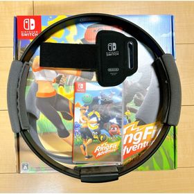 ニンテンドースイッチ(Nintendo Switch)の【箱付き】リングフィットアドベンチャーセット(家庭用ゲームソフト)