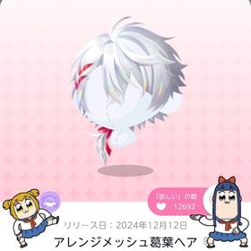 アレンジメッシュ葛葉ヘア | ポケコロツイン(ポケツイ)のアカウントデータ、RMTの販売・買取一覧