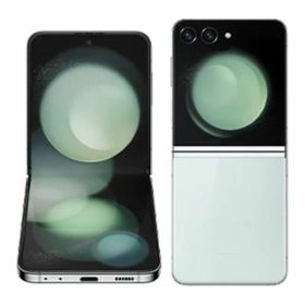 【中古】au Galaxy Z Flip5 SCG23 256GB ミント SIMロック解除済 中古スマホ 中古iphone 保証付き 送料無料 白ロム 中古携帯
