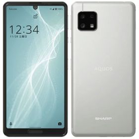 【中古】Bランク【やや傷や汚れあり】 SIMフリー SH-RM15 SHARP AQUOS sense4 lite シルバー 利用制限〇(白ロム) 送料無料