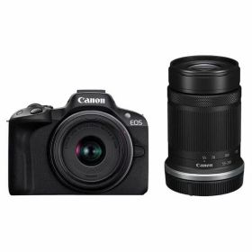 【中古】【1年保証】【美品】Canon EOS R50 ダブルズームキット ブラック