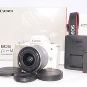 ★Canon キャノン EOS Kiss M レンズキット ホワイト★#H0042509044Z