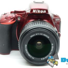 ニコン Nikon D5500 レッド 18-55 VR II 標準ズームキット