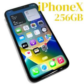 【動作確認】 iPhone X 256GB バッテリー100% SIMロックなし