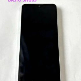 【即日発送au BASIO shg09 スマートフォン シルバー 動作確認済み