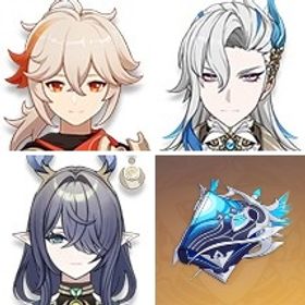 七七+天空の翼+楓原万葉+和璞鳶+ヌヴィレット1凸+ラウマ1凸+ディルック+夢見月瑞希+久遠流転の大 | 原神のアカウントデータ、RMTの販売・買取一覧