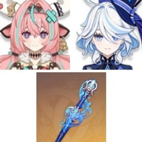 即対応|ディルック+静水流転の輝き+夢見月瑞希+フリーナ1凸+ティナリ+ヴァレサ+凛流の監視者 | 原神のアカウントデータ、RMTの販売・買取一覧