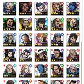 全キャラ所持アカウント 引退 | キングダム 頂天のアカウントデータ、RMTの販売・買取一覧