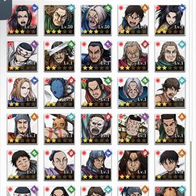 引退‼️星3キャラ、シーン多数‼️ | キングダム 頂天のアカウントデータ、RMTの販売・買取一覧