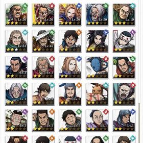 激安⚠️星3x10体、SSRカードx3、 | キングダム 頂天のアカウントデータ、RMTの販売・買取一覧