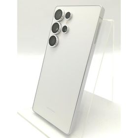 【中古】SAMSUNG 国内版 【SIMフリー】 Galaxy S25 Ultra チタニウムホワイトシルバー 12GB 256GB【秋葉本店】保証期間１ヶ月【ランクA】