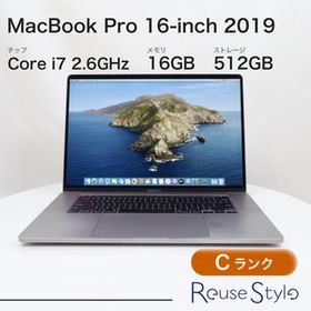 MacBook Pro 16インチ 2019 スペースグレイ 16GB 512GB USキーボード Cランク