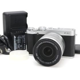 B- (並品) FUJIFILM 富士フイルム X-A1 シルバー XC 16-50mm F3.5-5.6 OIS レンズキット 初期不良返品対応 111-61