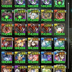 王冠45個↑ 環境最強キャラ多数 古参引退アカウント | パズドラ(パズル＆ドラゴンズ)のアカウントデータ、RMTの販売・買取一覧