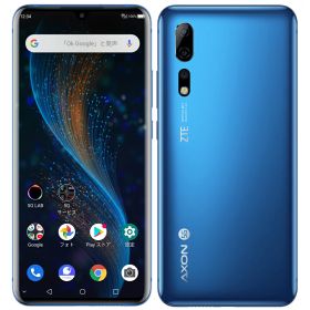 【中古】Bランク【やや傷や汚れあり】 SIMフリー 902ZT ZTE Axon 10 Pro 5G ブルー 利用制限〇(白ロム) 送料無料