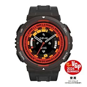 AMAZFIT スマートウォッチ Amazfit ACTIVE EDGE ラバブラック AMAZFITACTIVEEDGE