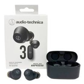 Audio Technica(オーディオテクニカ) SOLID BASS スタジオバス 完全ワイヤレスイヤホン ノイズキャンセリング ATH-CKS30TW 黒 家電/028