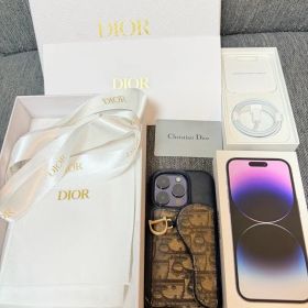 Dior iPhone 14 Pro パープル SIMフリー