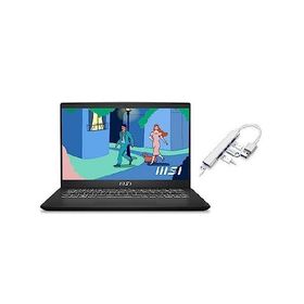 MSI Modern 14" FHD Laptop | Intel Core i5-1155G7 Processor | 16GB RAM | 512GB SSD | Intel Iris Xe Graphics | Backlit Keyboard | Windows 11 Home | Blac