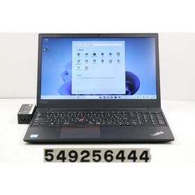 ノートパソコン Lenovo ThinkPad E590 Core i3 8145U 2.1GHz/16GB/256GB(SSD)+1TB/15.6W/FWXGA(1366x768)/Win11 カメラ不良