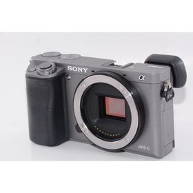 【外観特上級】ソニー ミラーレス一眼 α6000 ボディ グラファイトグレー ILCE-6000(ミラーレス一眼)