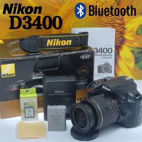 Nikon D3400☘️Bluetooth転送対応☘️バッテリー長持ち☘️美品