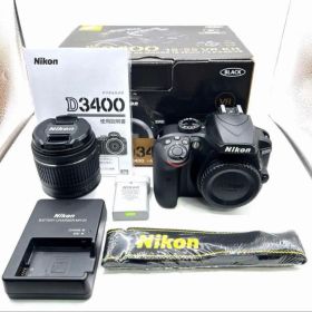 極美品 Nikon D3400 レンズキット デジタル一眼レフカメラ