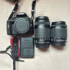 CANON EOS Kiss X7 ダブルズームキット 元箱付属