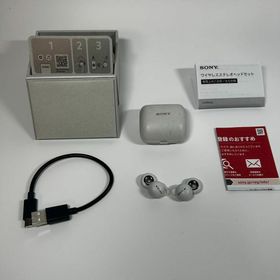 ソニー(SONY)の【ジャンク】SONY LinkBuds WF-L900 ホワイト #8-3(ヘッドフォン/イヤフォン)