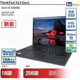 中古 ノートパソコン Lenovo レノボ ThinkPad X13 Gen1 20T3S3VJ0Q Core i5 メモリ：16GB 6ヶ月保証