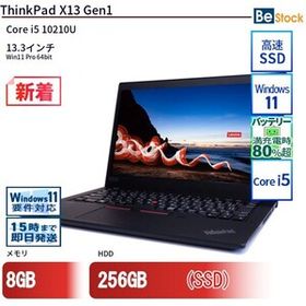 中古 ノートパソコン Lenovo レノボ ThinkPad X13 Gen1 20T3S0J200 Core i5 メモリ：8GB 6ヶ月保証