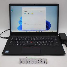 Lenovo ThinkPad X1 Carbon 6th Gen Core i5 8350U 1.7GHz/8GB/256GB(SSD)/14.0W/FHD(1920x1080) タッチパネル/Win11 【555256497】