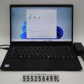 Lenovo ThinkPad X1 Carbon 6th Gen Core i5 8350U 1.7GHz/8GB/256GB(SSD)/14.0W/FHD(1920x1080) タッチパネル/Win11 【555256499】