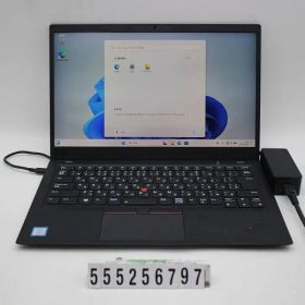 Lenovo ThinkPad X1 Carbon 6th Gen Core i5 8350U 1.7GHz/8GB/256GB(SSD)/14.0W/FHD(1920x1080) タッチパネル/Win11 【555256797】