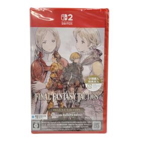【中古美品】【未開封】【ゲーム】ファイナルファンタジータクティクス イヴァリース クロニクルズ デラックスエディション Nintendo Switch 2 Edition CERO区分_C 15歳以上対象 スイッチ2【029-251109-as-24-izu】
