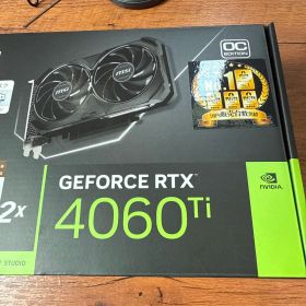 MSI GEFORCE RTX 4060 Ti VENTUS 2X BLACK