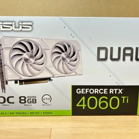 ASUS Dual GeForce RTX 4060 Ti EVO White