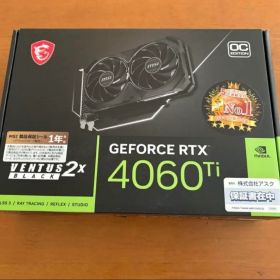 【最終値下げ】MSI GeForce RTX 4060 Ti 16GB